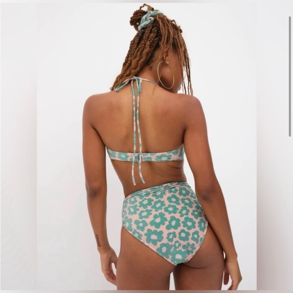 For Love And Lemons Swim Beck One Piece Monokini Bathing Suit Swimwear - Picture 4 of 12